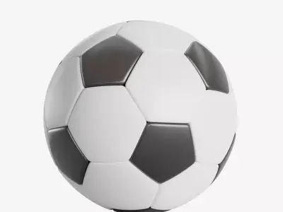 Soccer Ball Free low-poly 3D model