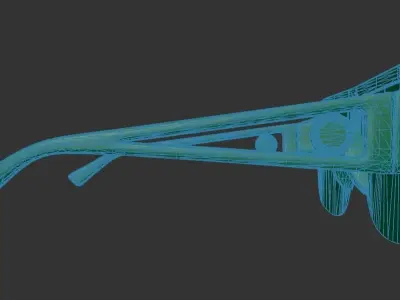 Luxury Sunglasses 3D Model 8 3D model