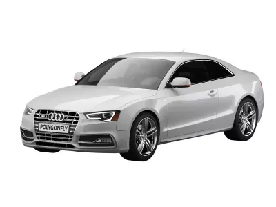 Audi s5 coupe 2012 3D model