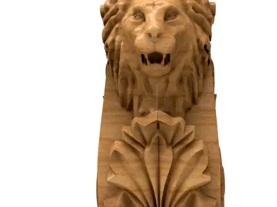 Column Capital 3D Model 3D model