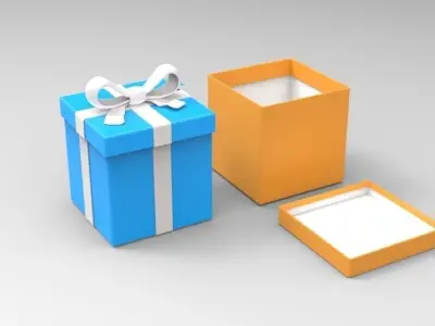 Gift Boxes 3d models 3D model