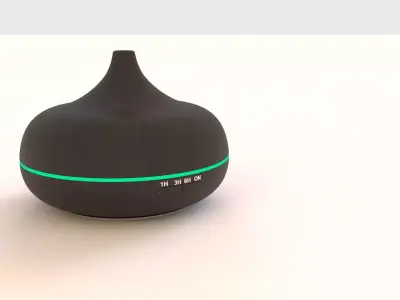 Cool Mist Air Humidifier 3D Free 3D model