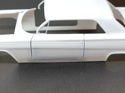 3d printable Impala SS Hardtop 1962 door frame kit 3D print model