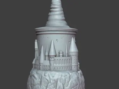 Castle Box 3D Harry Potter 1 3D print model