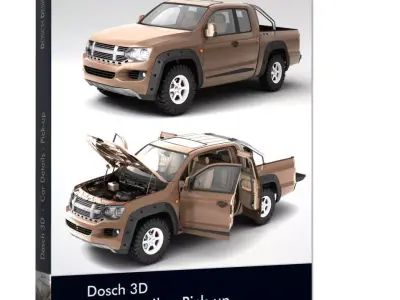 Dosch 3D - Car Details - Pick Up 3D model