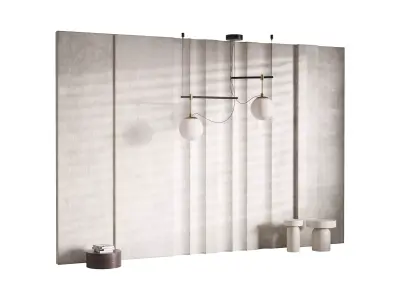 Decorative Wall panel  38 3D model