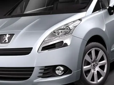 Peugeot 5008 3D model