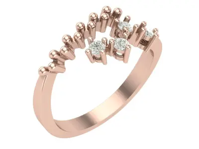Open Ended Ring 3D print model