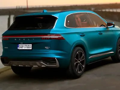 Geely Monjaro 2025 3D model