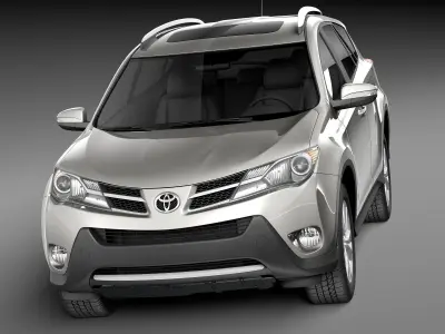 Toyota RAV4 2015 3D model