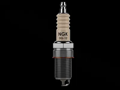 Spark Plug - High Detail Free 3D model