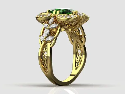Engagement Rings  3D print model