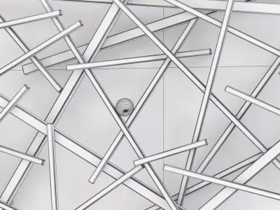 Jeff Owen Wall Sculpture artwork 3D model