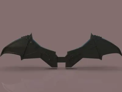 Batman 2022 Batarang 3D Print 3D print model
