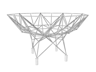 Pylon Collection wire basket 3D model