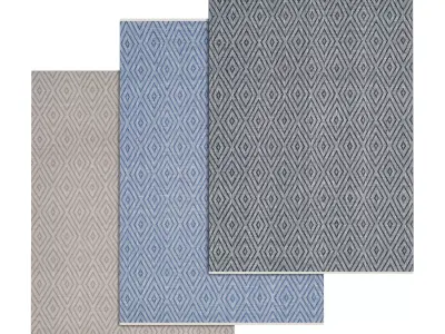 Rug Set 324 3D model