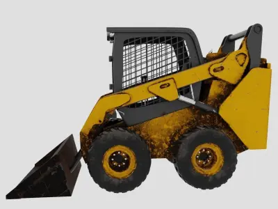 bobcat machine 3D model