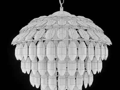 Wertmark Ludgera Chandelier 3D model