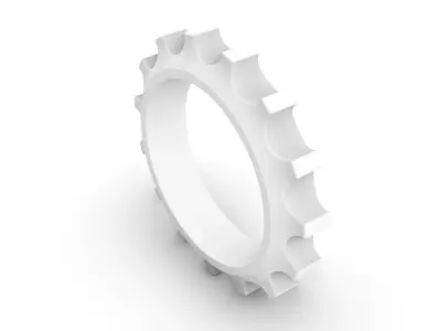 Gear Ring for partners 3D print model