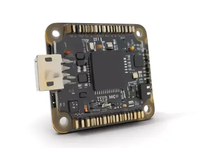 Compact Circuit Board model pack Low-poly 3D model