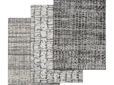 Rug Set 1556 3D model