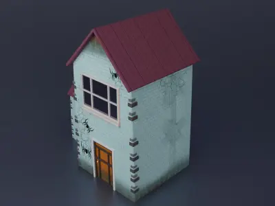 Halloween House  3D model