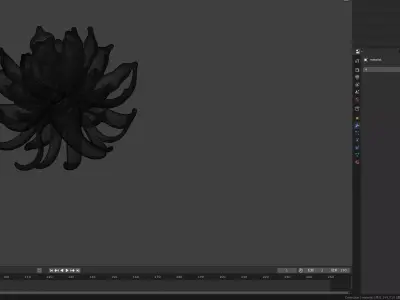 Purple-Pink Gradient Lotus Ornament  3D print model