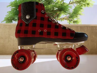 ROLLER SKATE 3D model