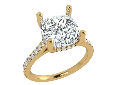 Cushion Ring 3925 3D print model