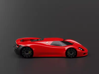 Porsche 917K Concept Car 3D model