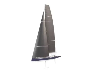 Sailing Yacht 3D model