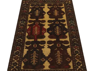 Rug Set 1981 3D model