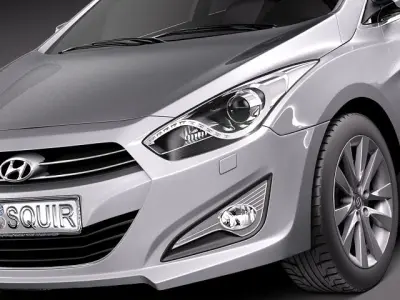 Hyundai I40 Sonata 2012 3D model