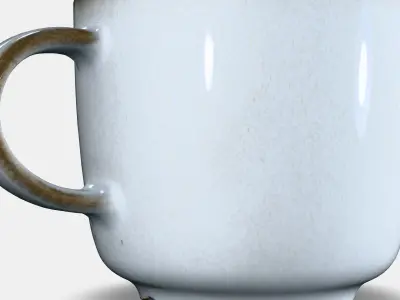 GLADELIG mug Low-poly 3D model