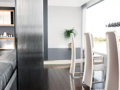  Modern Living Room Kitchen blender  Low-poly 3D model