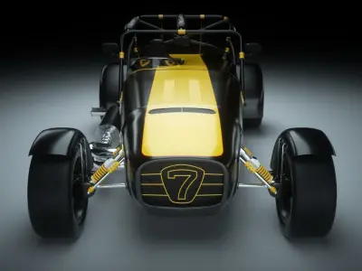 Caterham Racing 3D model