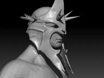Witch King Helmet Mask  3D print model