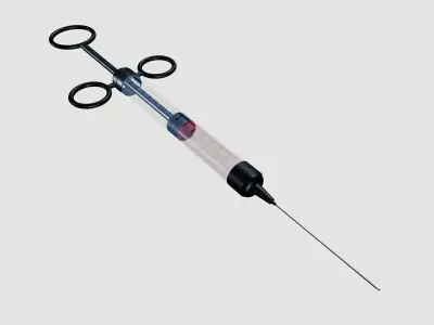 Medical Syringe 3D model
