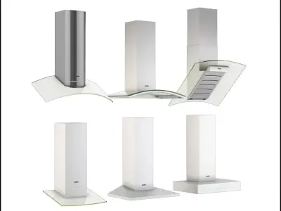 Miele ventilation wall hoods 3D model