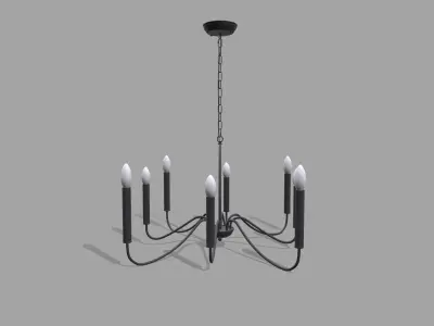 Chandelier 3D model purchase