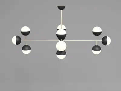 Ball Ceiling Light 3D model
