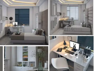 Bedroom designer 3D model