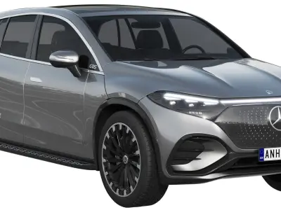 Mercedes-Benz EQS SUV 2023 3D model