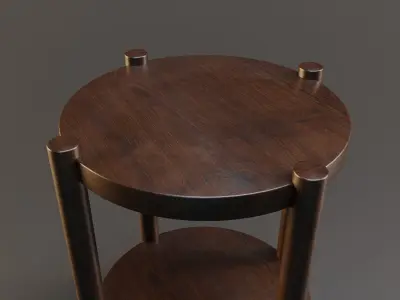 LISTERBY Table Low-poly 3D model