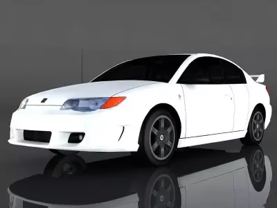 Saturn ION Low-poly 3D model