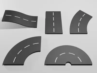 Roads Pack 3D print model