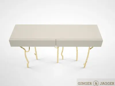 Ginger and Jagger fig tree console 3D model