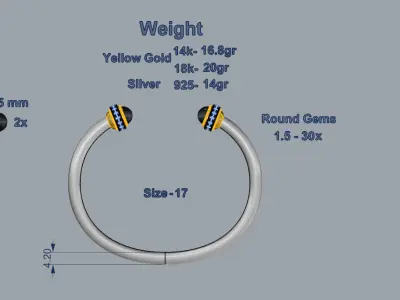Bracelet 09 3D print model