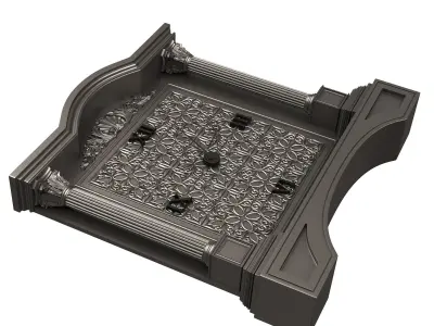 Classic Clock Collection Low-poly 3D model