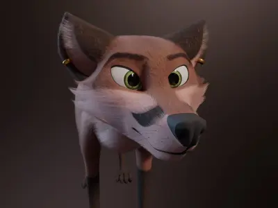 Vidgard Fox 3D model
